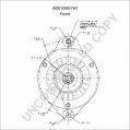 A001090783 | PRESTOLITE LEECE NEVILLE | ALTERNATOR A001090783 