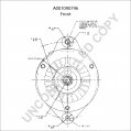 A001090796 | PRESTOLITE LEECE NEVILLE | ALTERNATOR A001090796 