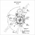 M0018268TP | PRESTOLITE LEECE NEVILLE | ROZRUSZNIK M0018268TP 