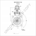 M105R3011SE | PRESTOLITE LEECE NEVILLE | M105 24V 7,5 ROZRUSZNIK M105R3011SE M105411