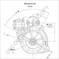 M93R3015SE | PRESTOLITE LEECE NEVILLE | ROZRUSZNIK M93R 24 6KW M93R3015SE M93R3015SE