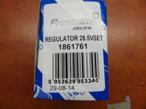 1861761 | PRESTOLITE LEECE NEVILLE | REGULATOR 28.5VSET AC172 1861761 1861761