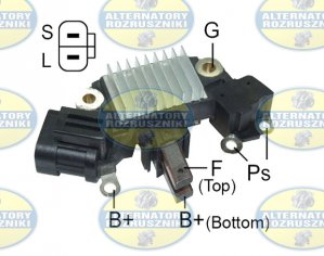 VR-H2000-84 | MOBILETRON | REGULATOR NAPI?CIA DO ALTERNATORA VR-H2000-84 