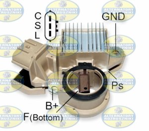 VR-H2009-180 | MOBILETRON | REGULATOR NAPIĘCIA DO ALTERNATORA VR-H2009-180 